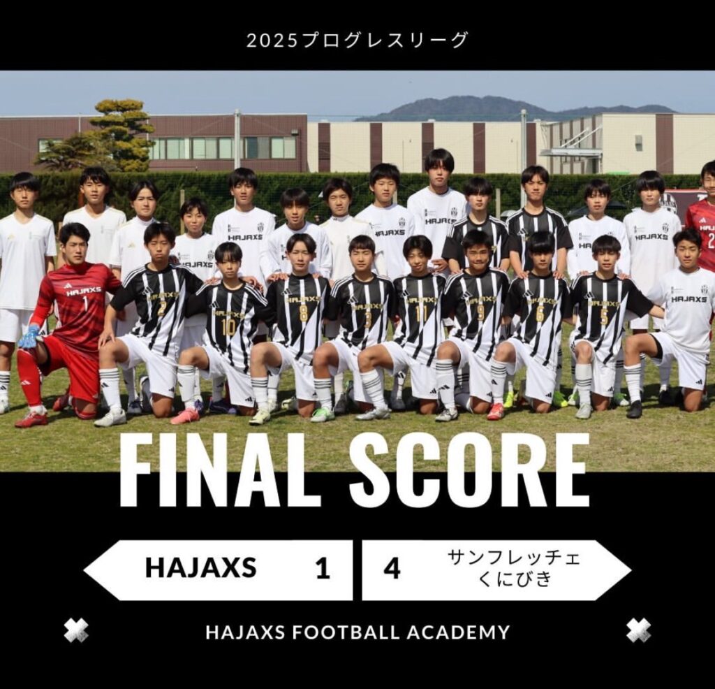 2025高円宮杯JFA(U-15) 中国プログレスリーグ開幕