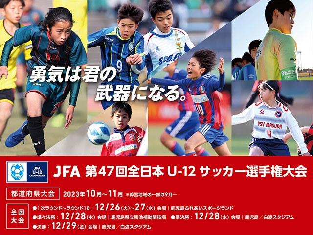 全日本U12サッカー選手権広島県大会抽選会