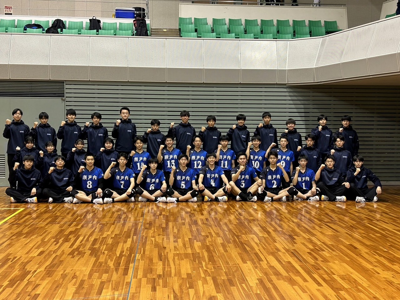 第75回中国高等学校バレーボール選手権大会　出場