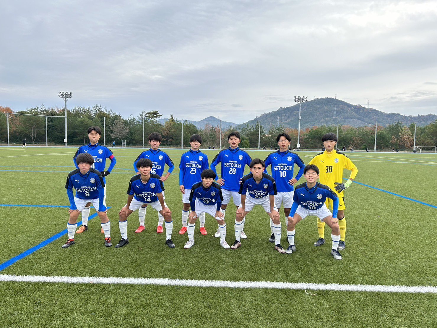 瀬戸内高校 サッカー部 ウィンドブレーカー 第97回全国高等学校選手権大会 サッカーベスト4 広島県瀬戸内高校 記念品