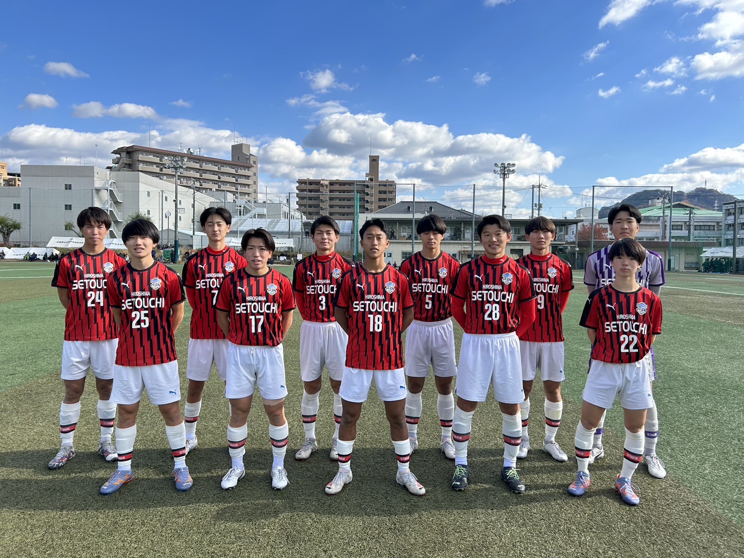 AL 1部 第18節 vs 広島皆実【△2－2】 - 広島県瀬戸内高等学校