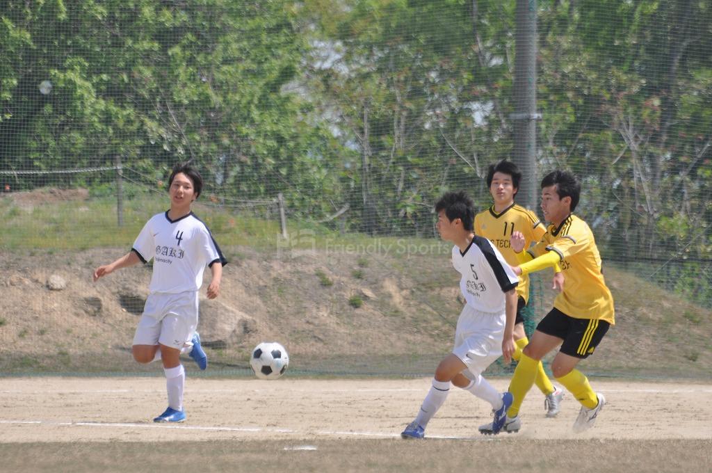 第７４回広島県高等学校総合体育大会サッカーの部　呉地区予選二日目が、2021年4月24日に行われていました。
