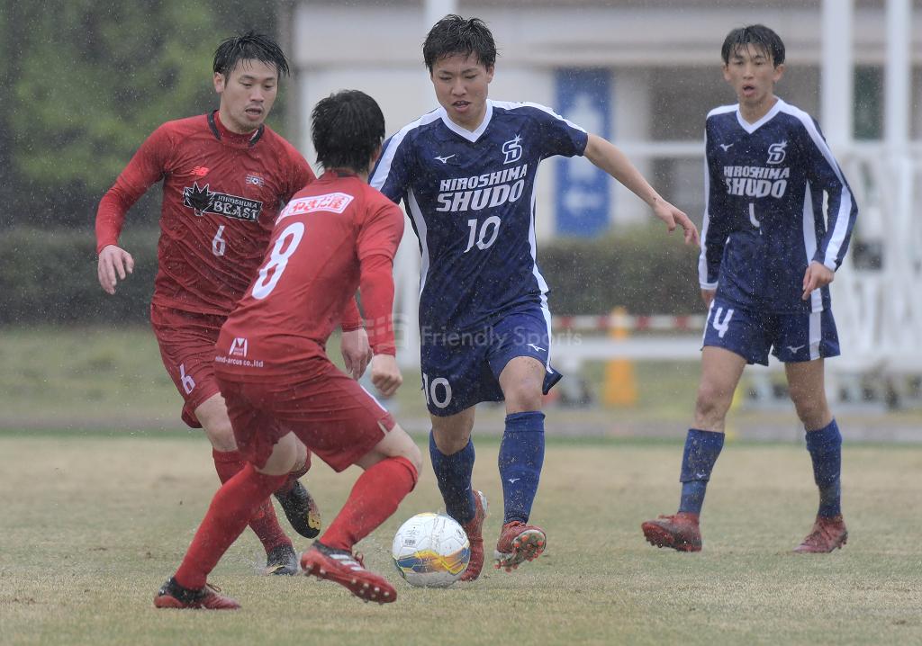 SRC広島 vs 広島修道大学① MIKASA CUP 全広島サッカー選手権大会
