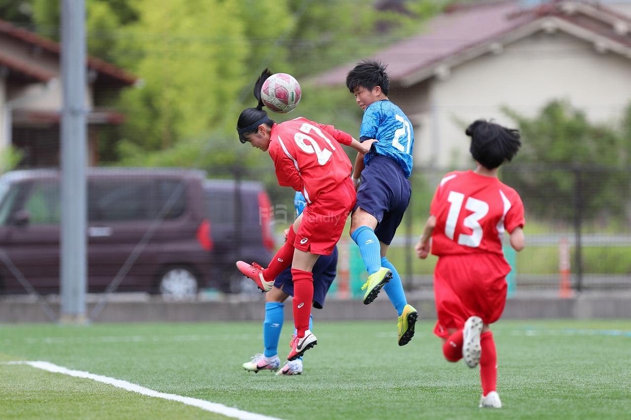 マリット vs 山陽女子学園　県女子サッカー選手権大会
