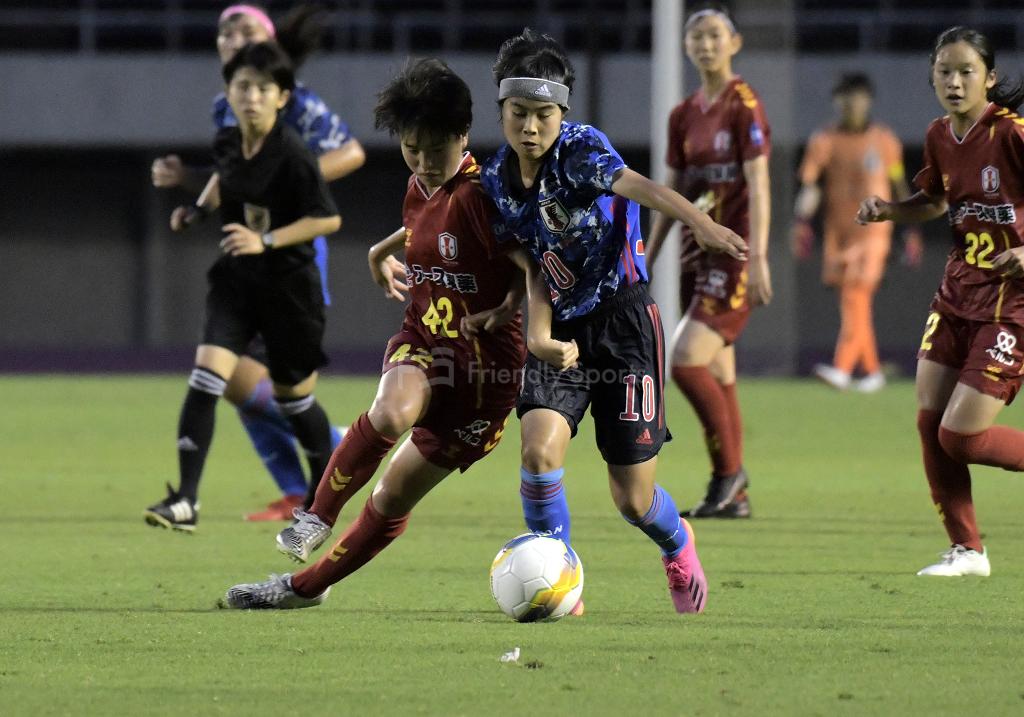 日本代表U-15 vs INAC神戸U-16 Balcom BMW CUP(女子)