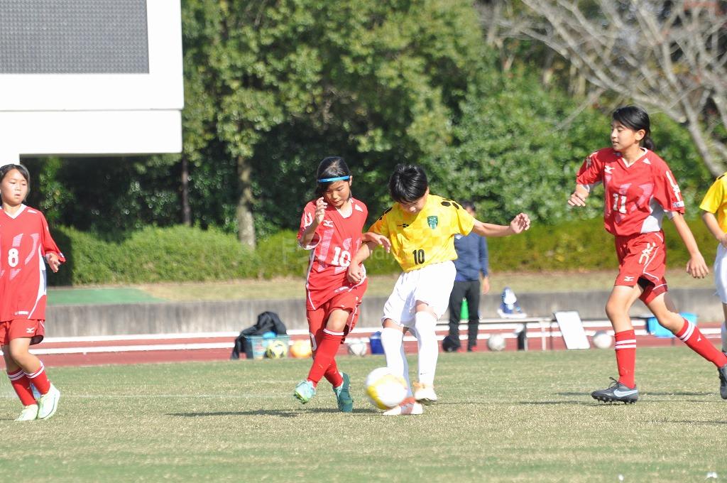 第28回 広島県少女サッカー大会　3位決定戦！試合模様！