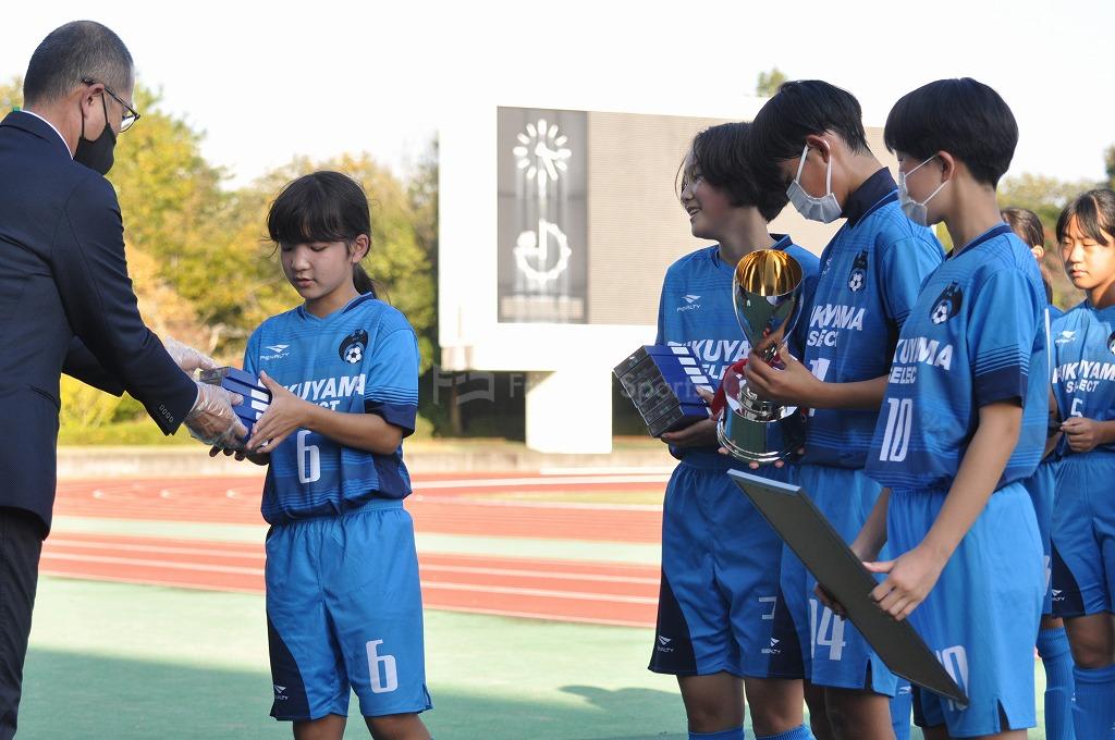 第28回 広島県少女サッカー大会　表彰式模様！