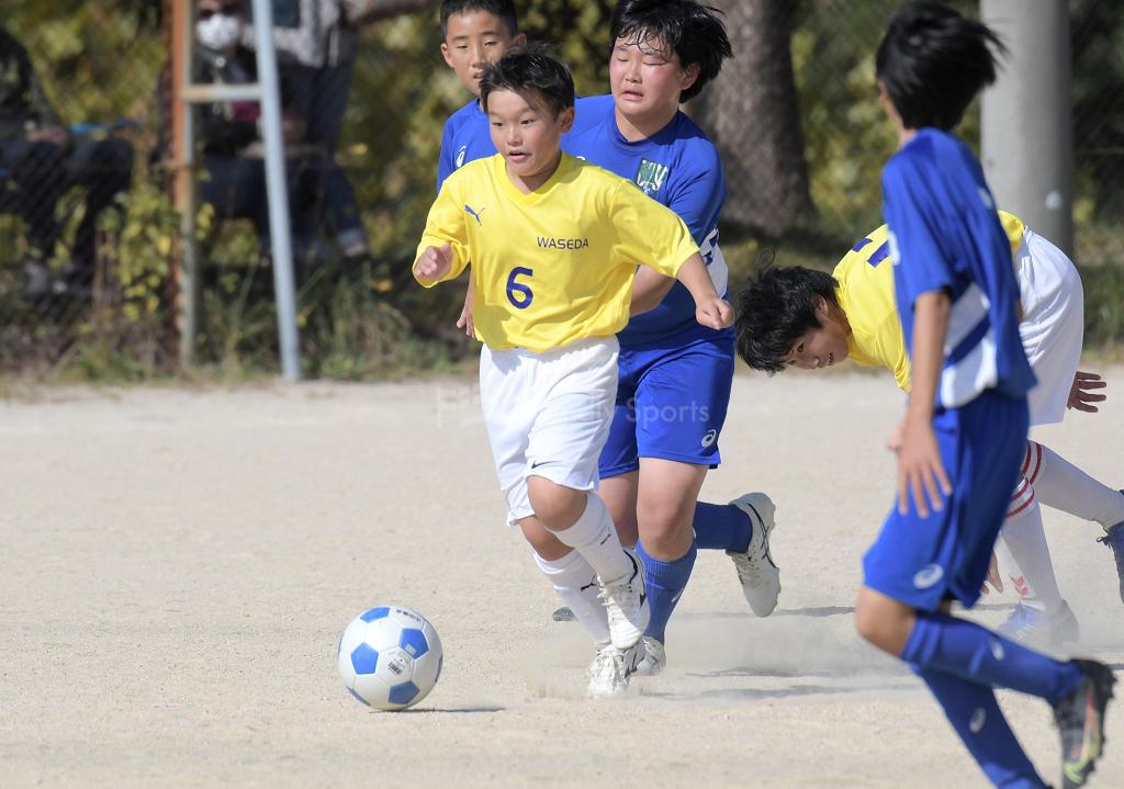 令和３年度　広島市中学校新人サッカー大会　地区予選が終了する