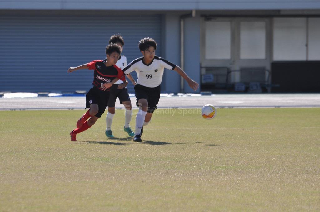 第４５回全日本少年サッカー大会　KUSUNA　VS　神村！試合模様１！
