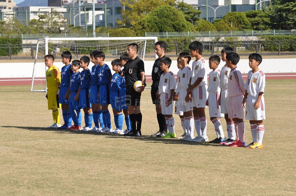 第４５回全日本少年サッカー大会　シーガル　VS　チェリー！試合模様１！