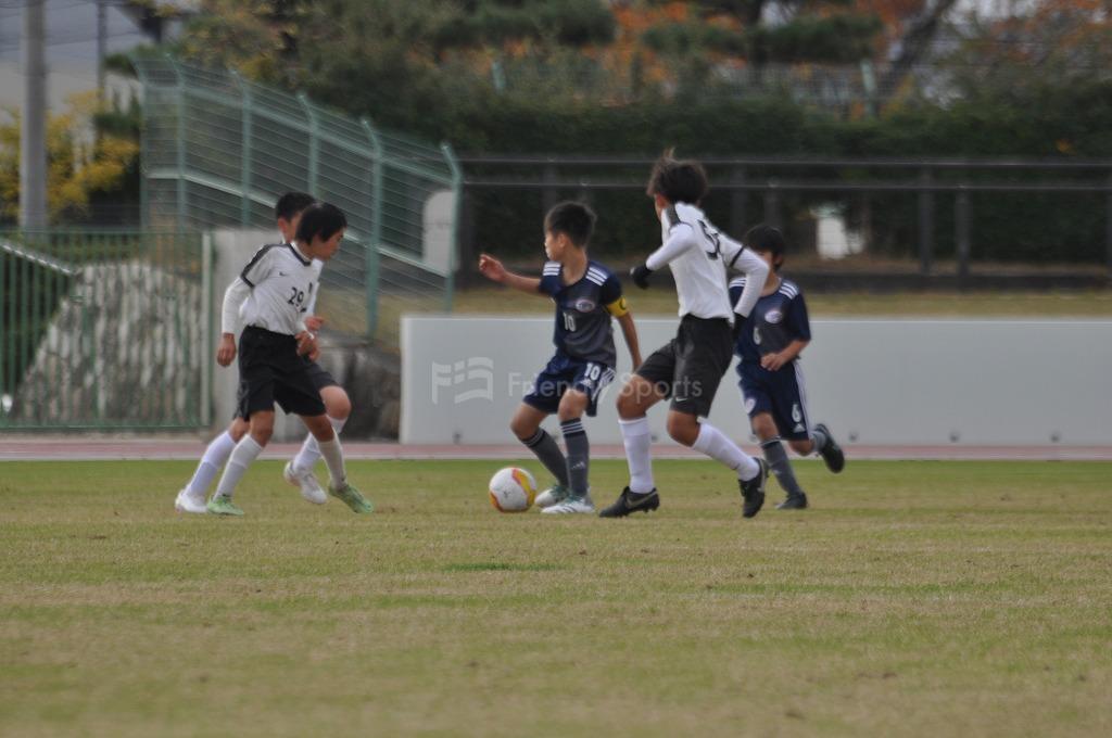 第45回全日本少年サッカー大会　広島県大会 　準決勝　KUSUNA　VS　TIPS　試合模様２！
