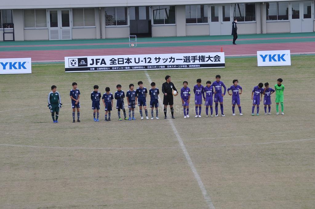 第45回全日本少年サッカー大会　広島県大会 　3位決定戦　サンフレ　VS　TIPS　試合模様！