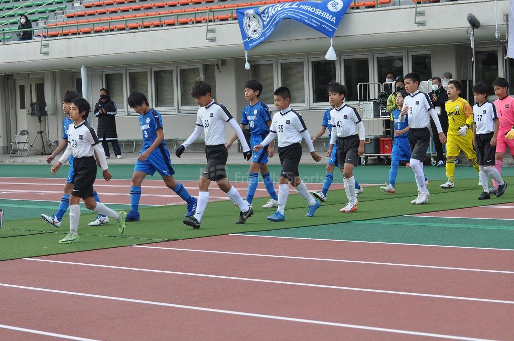 第45回全日本少年サッカー大会　広島県大会 　決勝　KUSUNA　VS　シーガル　試合模様１！