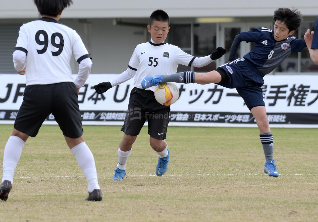 準決勝：KUSUNA vs TIPS 全日本少年サッカー大会(広島県大会)