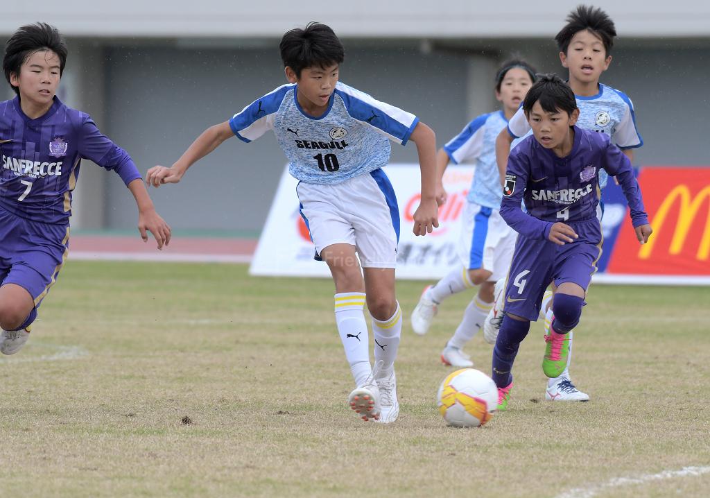 準決勝：シーガル vs サンフレJr 全日本少年サッカー大会(広島県大会)