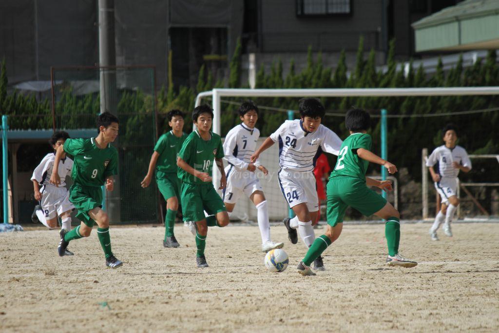 庚午 vs 修道　中学校新人サッカー大会（3回戦③）