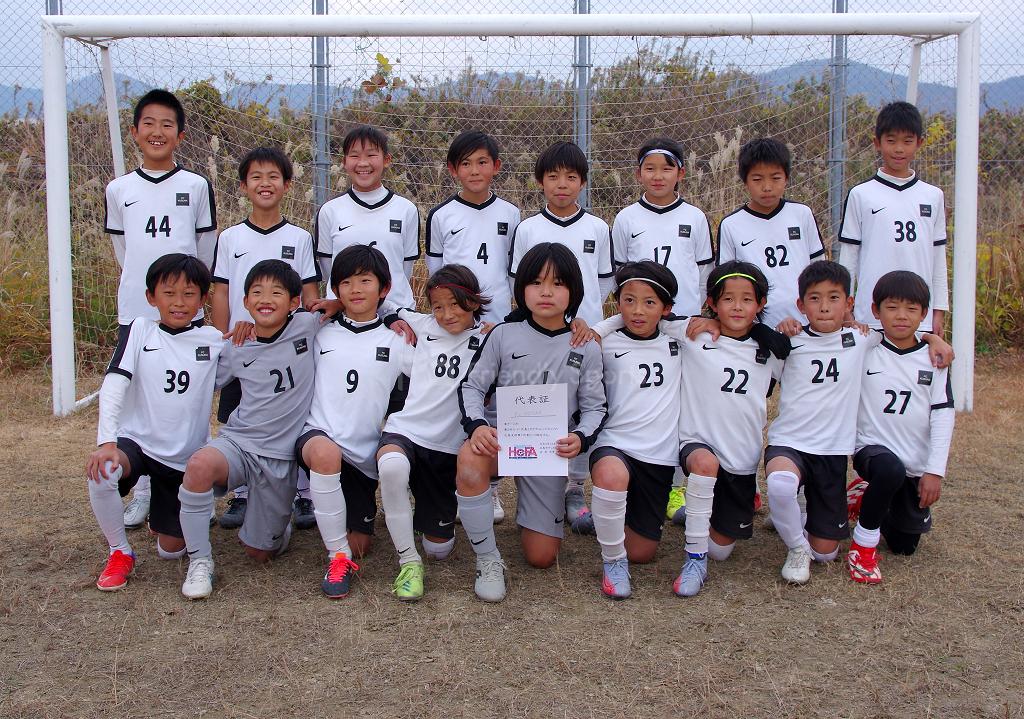第２回Ｕ１１広島チャレンジカップ広島支部予選  優勝　KUSUNA