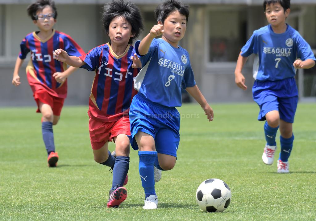 シーガル vs LASOCIO GION 広島市スポーツ少年団4年生サッカー大会