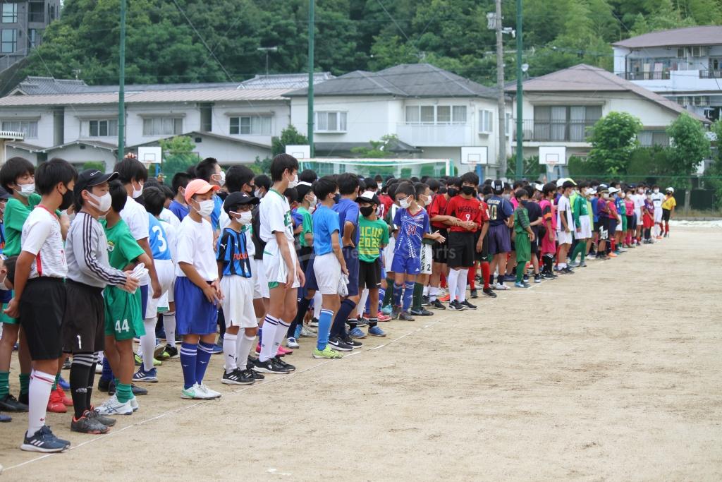 第26回牛田カップ(小学生サッカー)　各ブロックの優勝チームが決まる