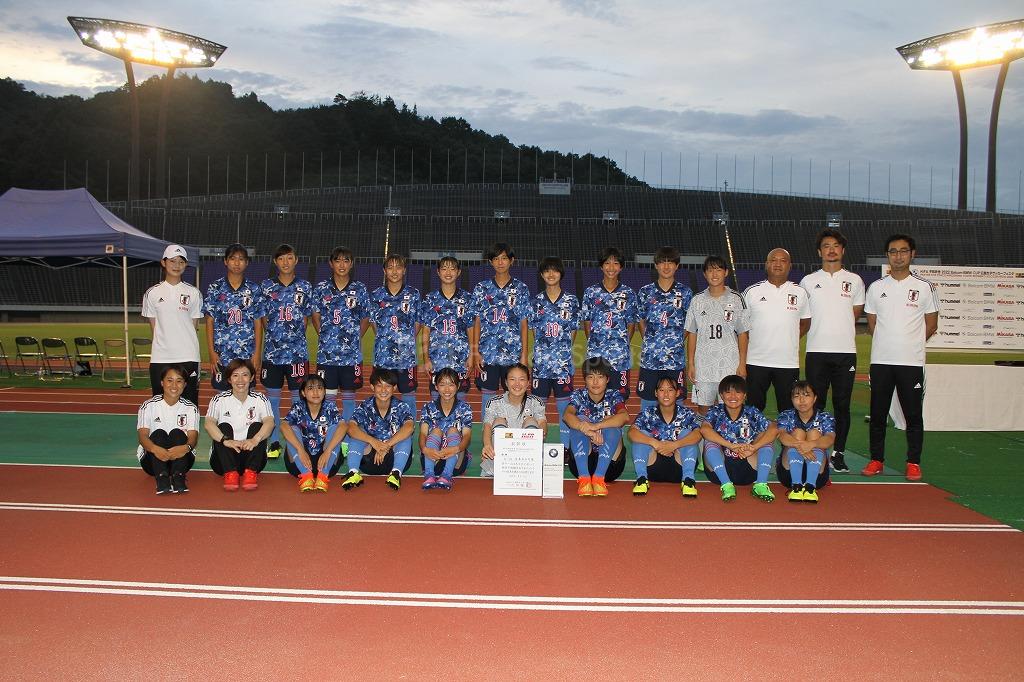 Balcom BMW CUP　広島女子サッカーフェスタ　最終日　日本代表が優勝を決める