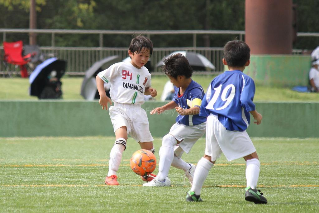 上安 vs 山本ドリーム（ﾄﾚﾏｯﾁ）　山本少年サッカーフェス①