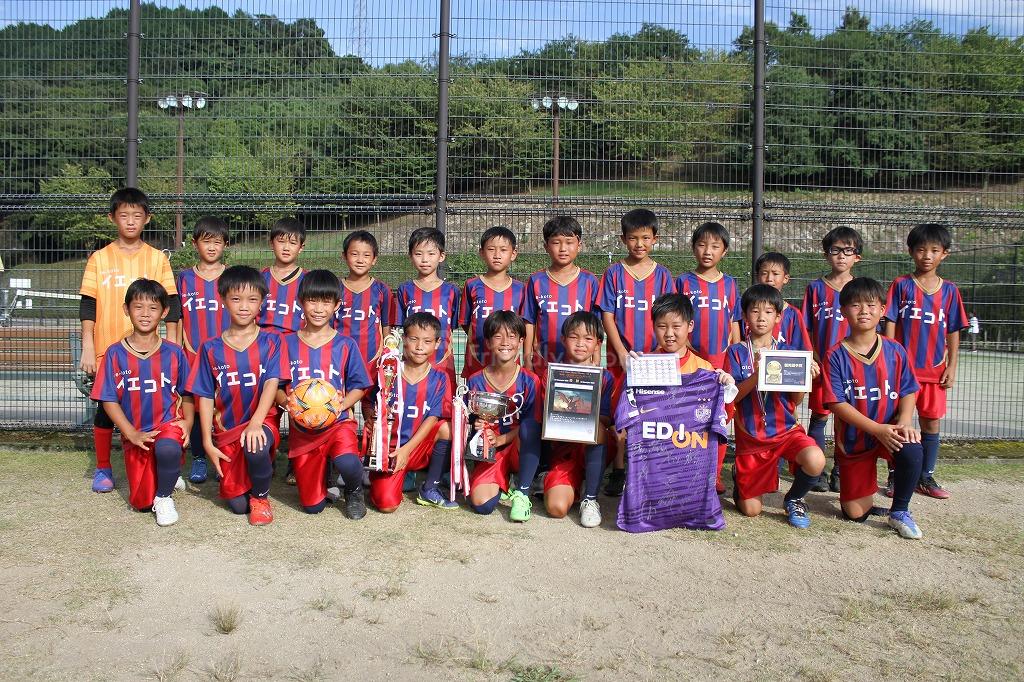 優勝　LASOCIO　山本少年サッカーフェスティバル