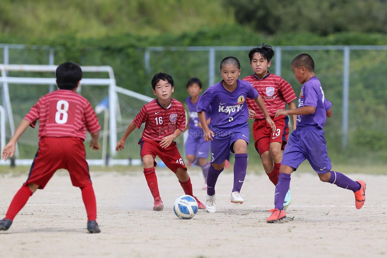高陽A　VS　COCORO B 　全日本少年サッカー大会　広島支部予選