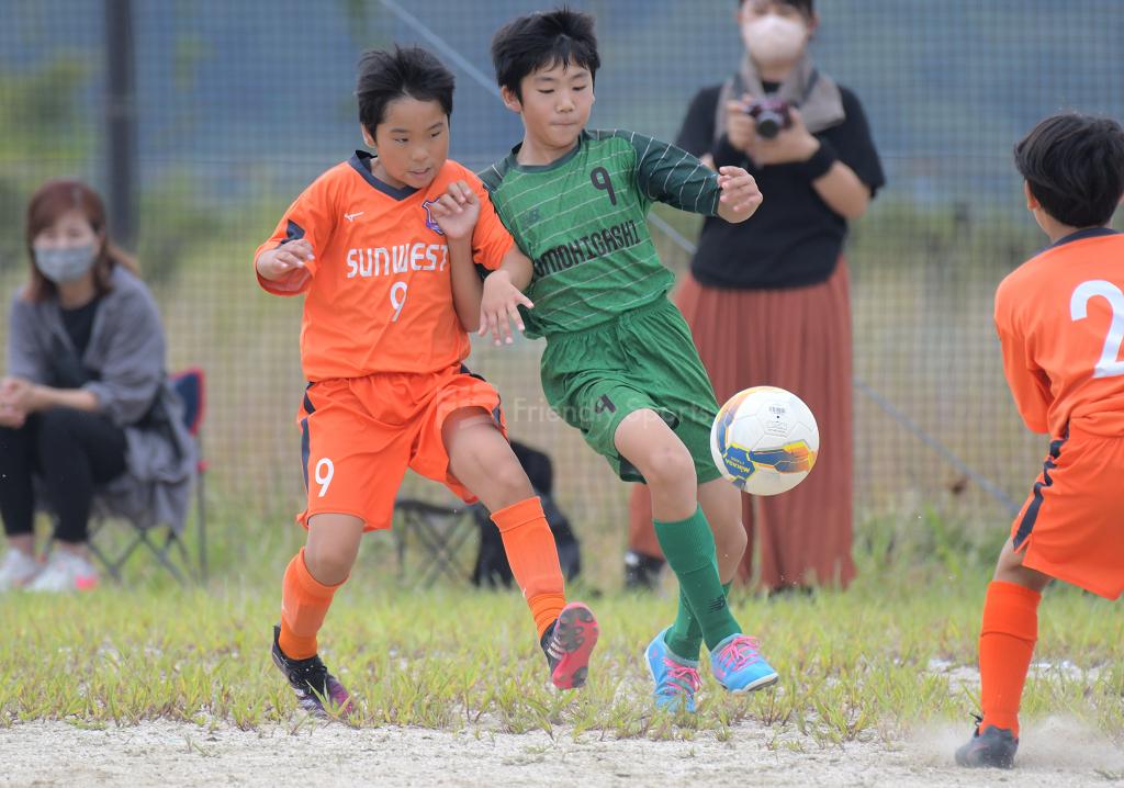 サンウエスト vs 伴東 全日本U12サッカー選手権大会(広島支部)