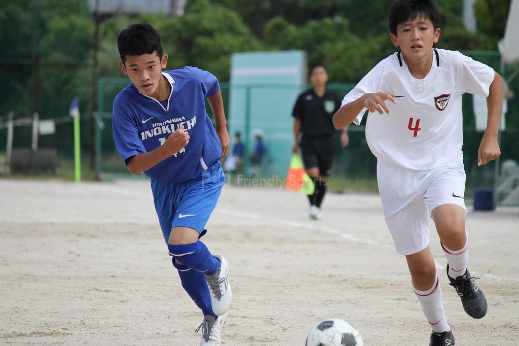 広島市中学校新人サッカー大会　各地区予選が始まる
