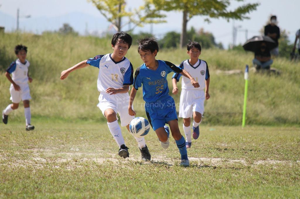 シーガル vs 井口　全日本少年サッカー大会　広島支部予選