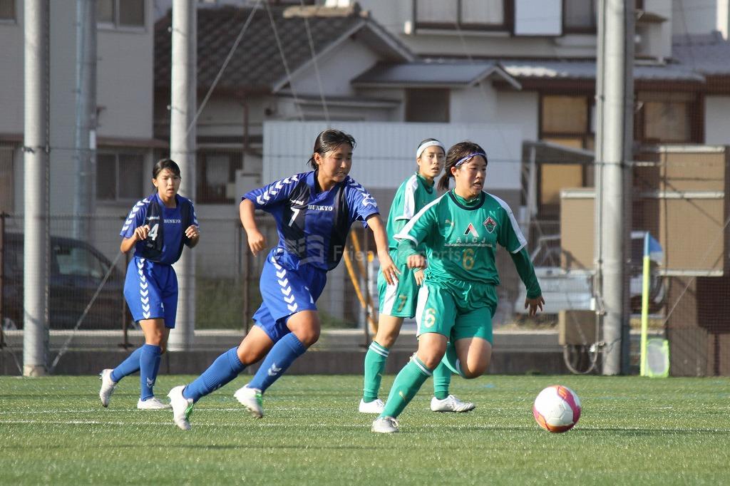 AICJ vs 広島文教　(決勝戦)高等学校女子サッカー選手権大会 ①