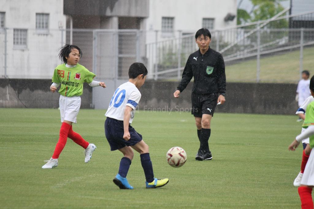 山本 vs 江波　広島市スポーツ少年団（４年生大会）