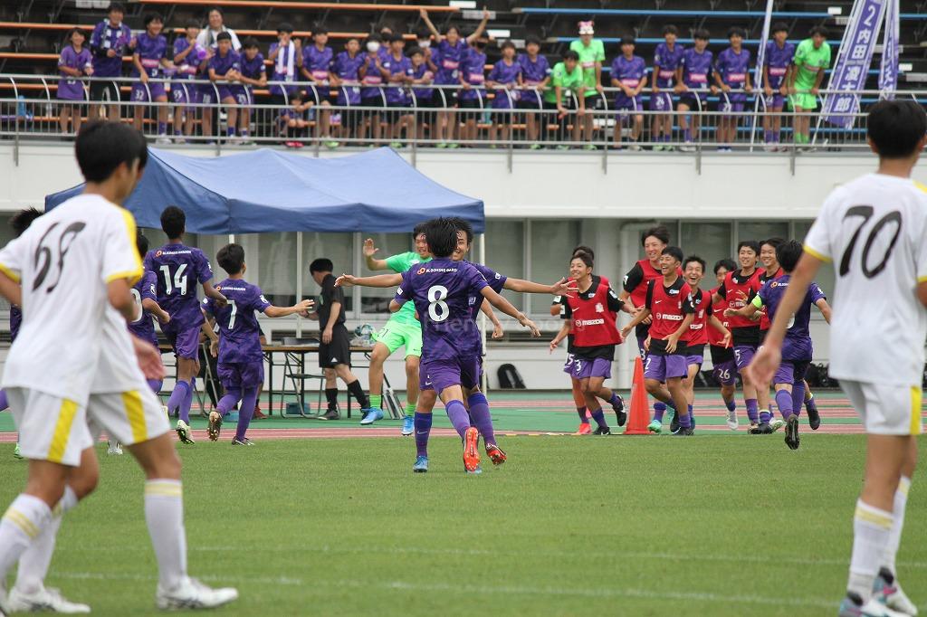 日本クラブユース(U-15)大会 中国地区予選  優勝はサンフレに決定