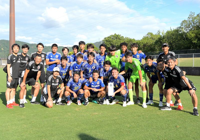 日本代表が全勝で優勝を決める　Balcom BMW CUP 広島ユースサッカー　大会最終日