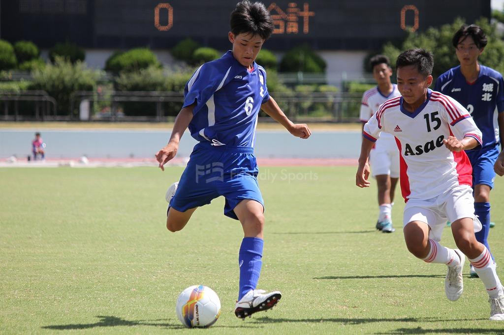 中国中学校サッカー選手権大会 　高川（山口）が優勝を決める