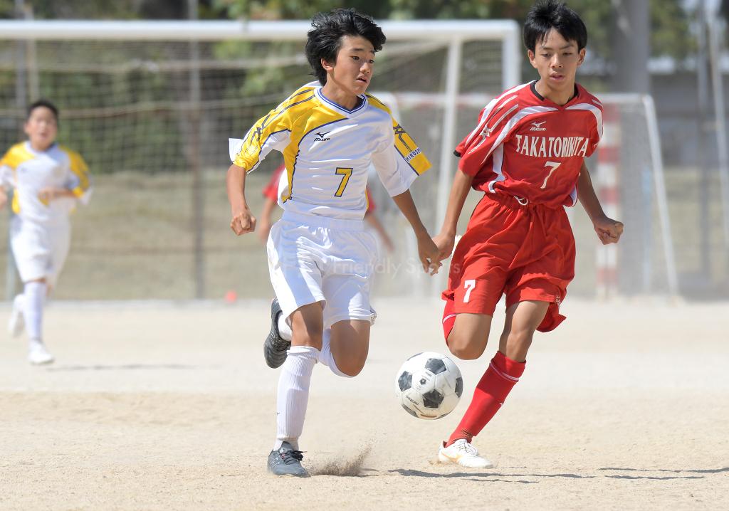 安佐南区　１次リーグ全日程が終了する　（中学新人戦）