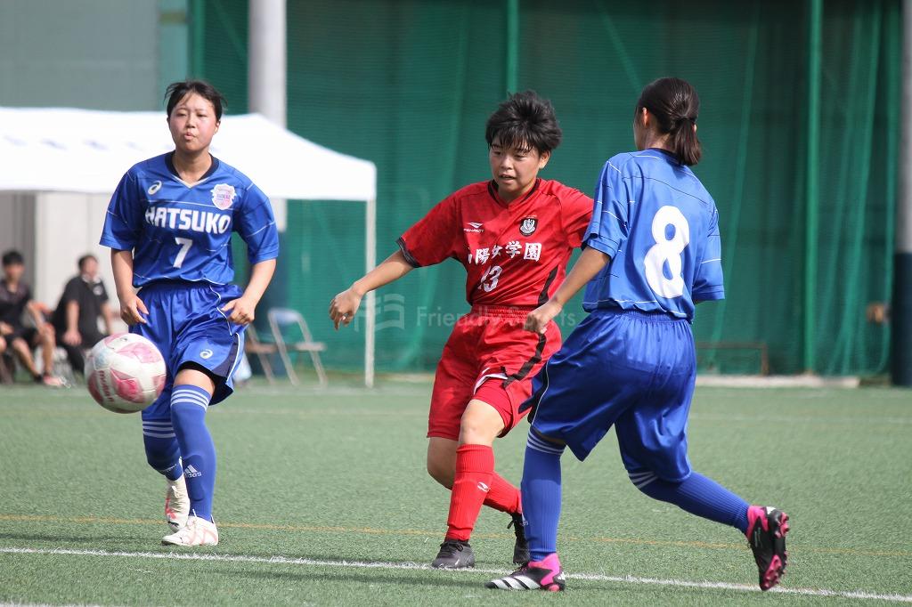 山陽女学園 vs 廿日市　高校女子サッカー選手権②
