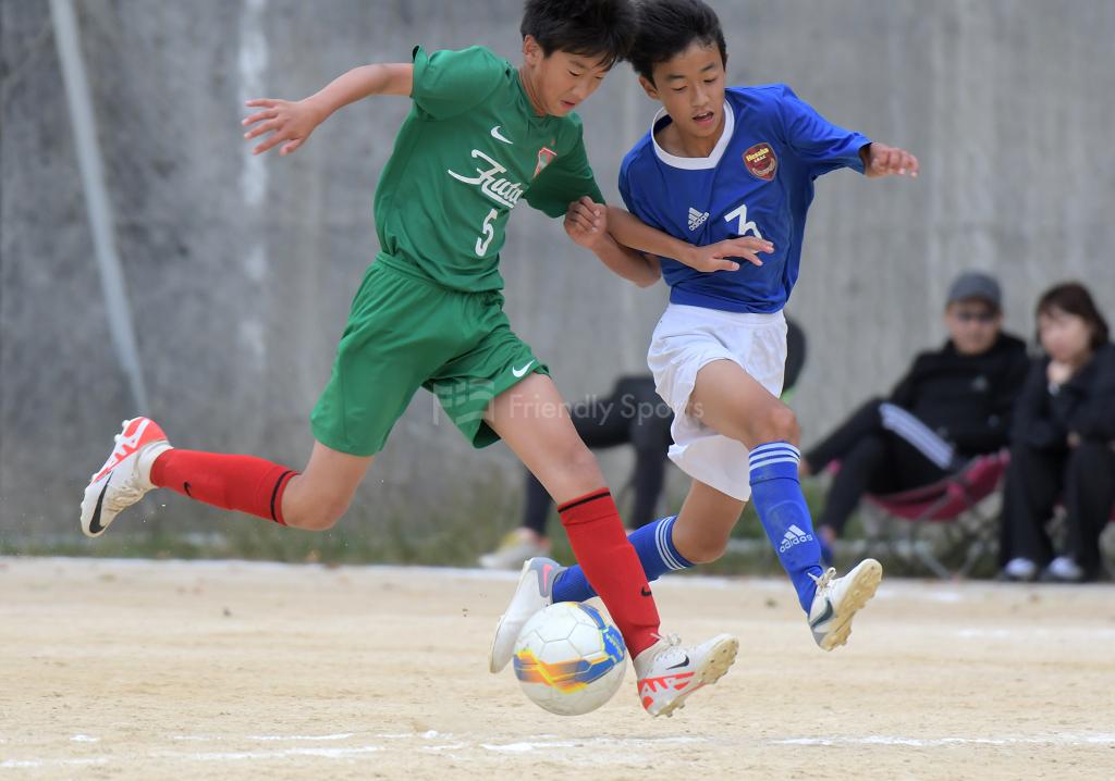 戸坂 vs 二葉 広島市中学校新人サッカー大会(東区)