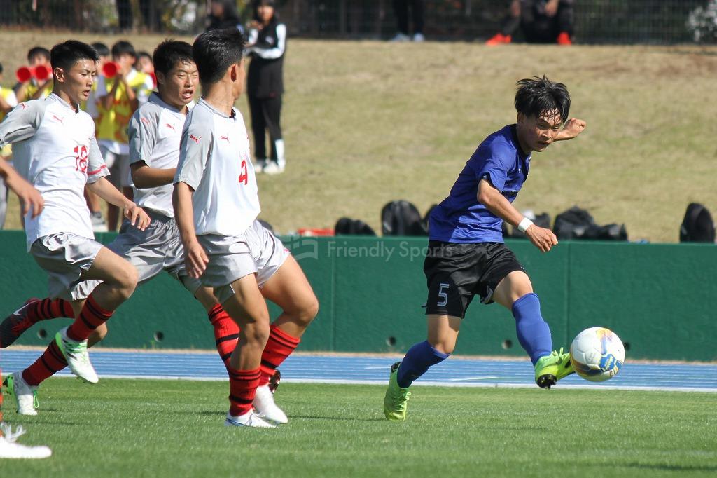 広島国際学院 vs 山陽　高校サッカー選手権④