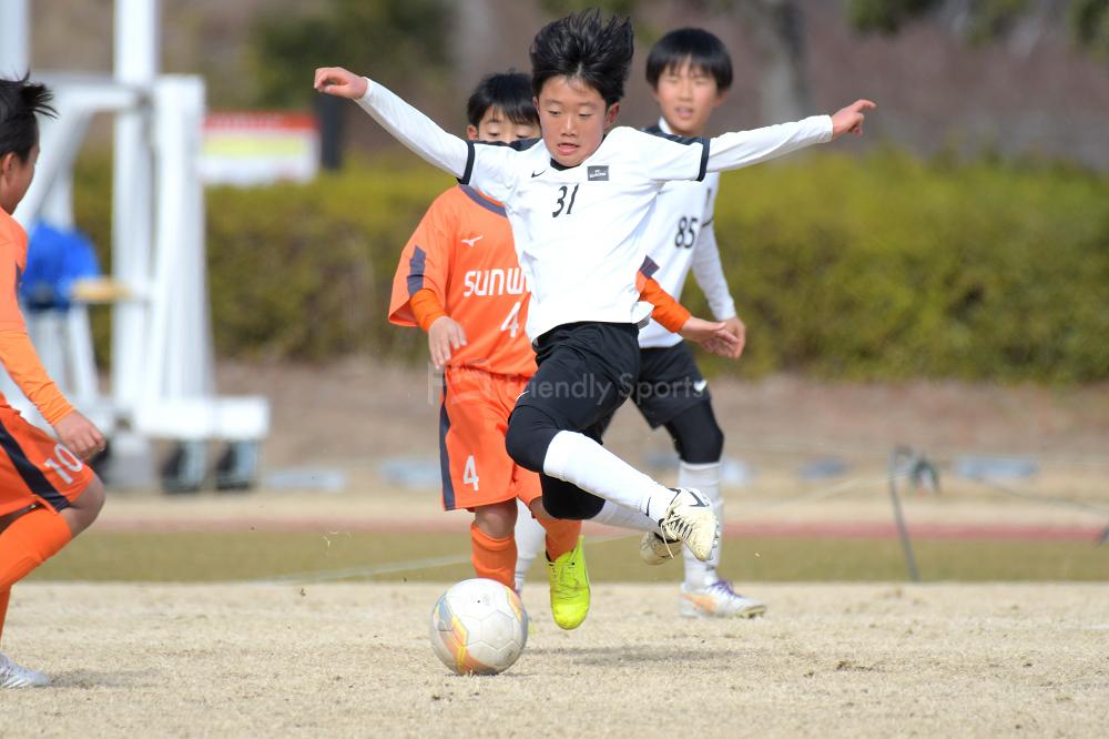 KUSUNA vs サンウェスト 笠岡杯(広島市小学生新人大会)
