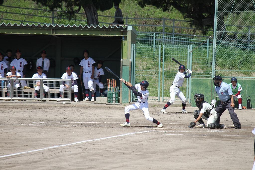 広島学院 - 広島商業　高校軟式野球春季大会②