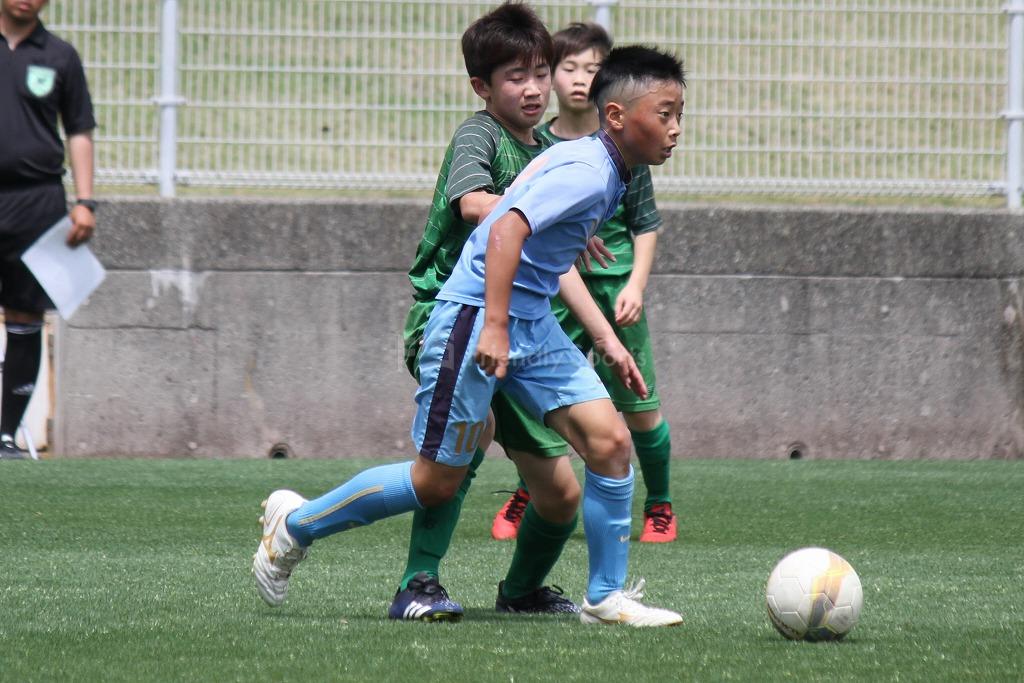 広島市小学生サッカー大会　２日目が終了する