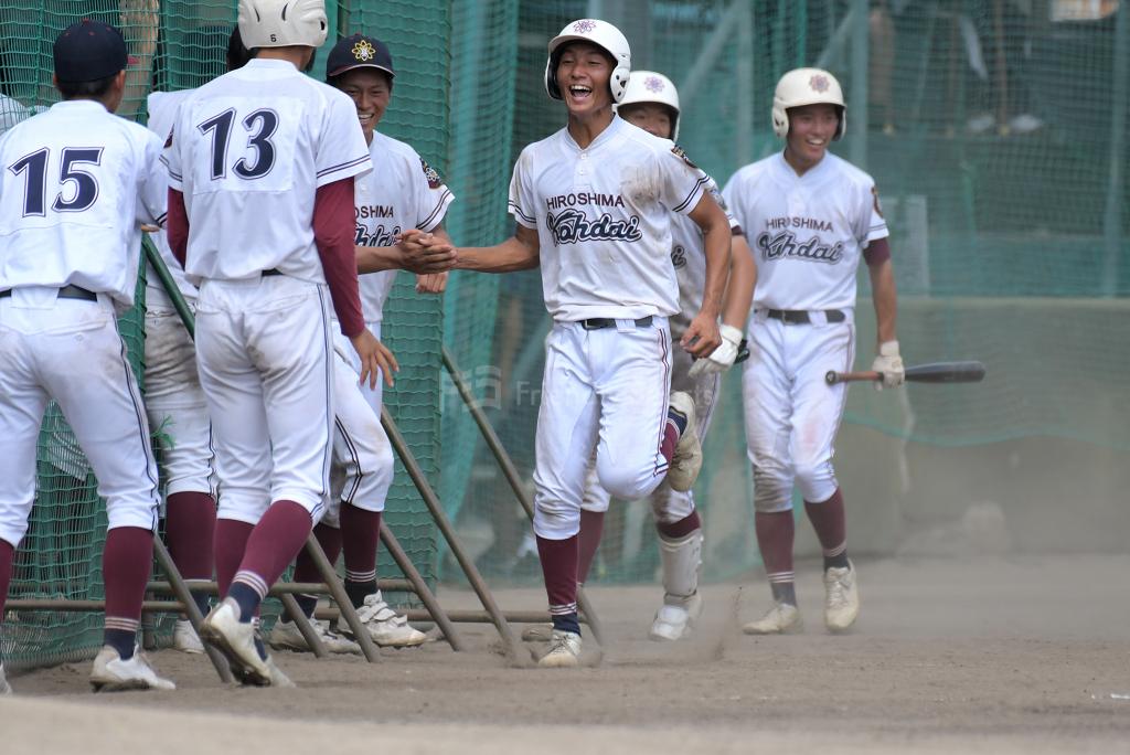 広工大高 vs 大竹 秋季高校野球大会