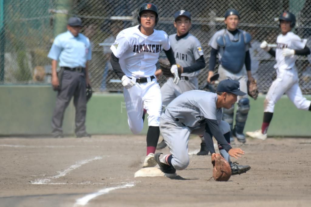 舟入 vs 井口 秋季高校野球大会