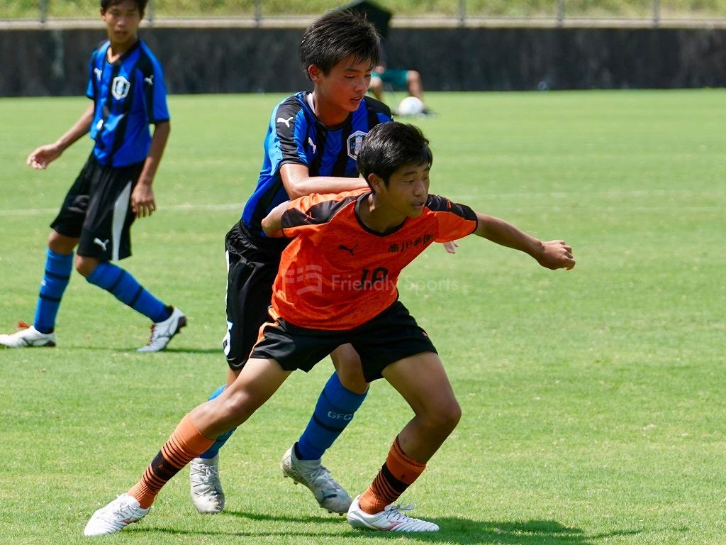 岡山学芸館清秀 - 高川学園　②【中学中学校サッカー選手権】