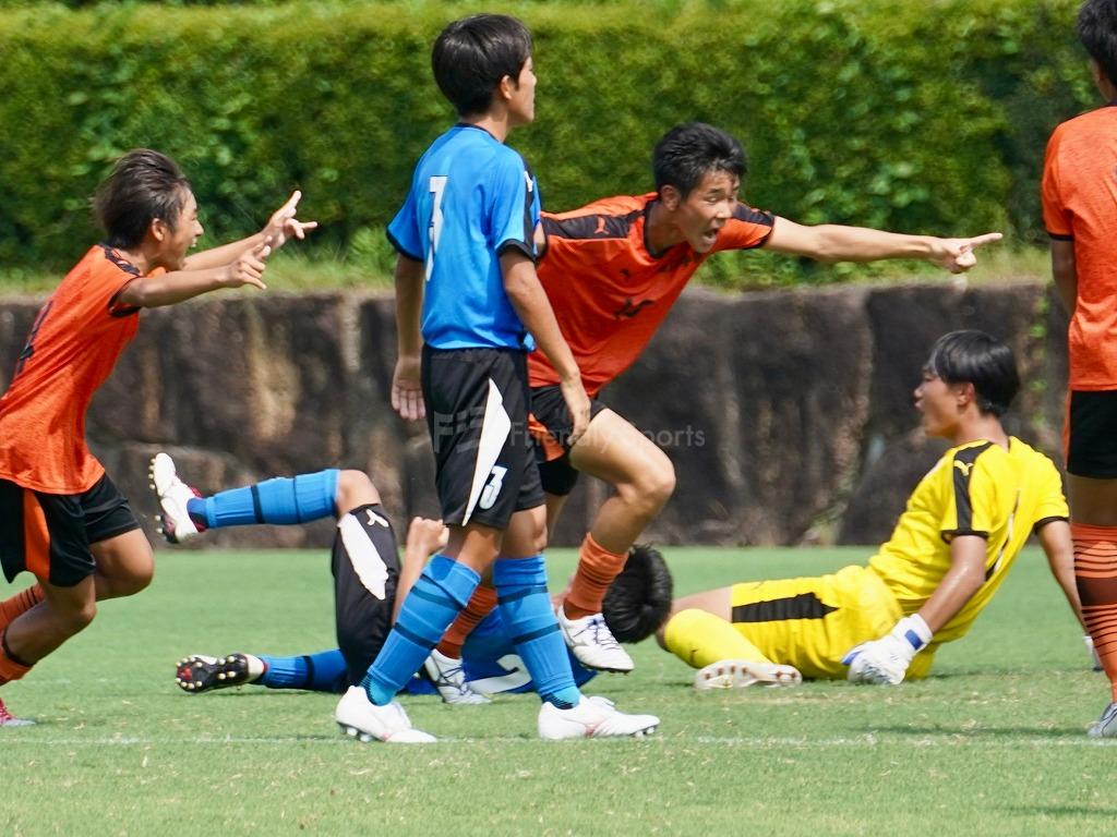 岡山学芸館清秀 - 高川学園　【中学中学校サッカー選手権】