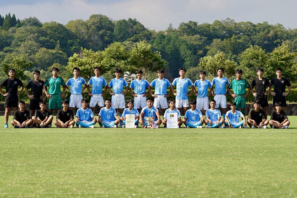 高川学園、出雲市立第三、両校優勝で大会は終了する【中国中学サッカー選手権】