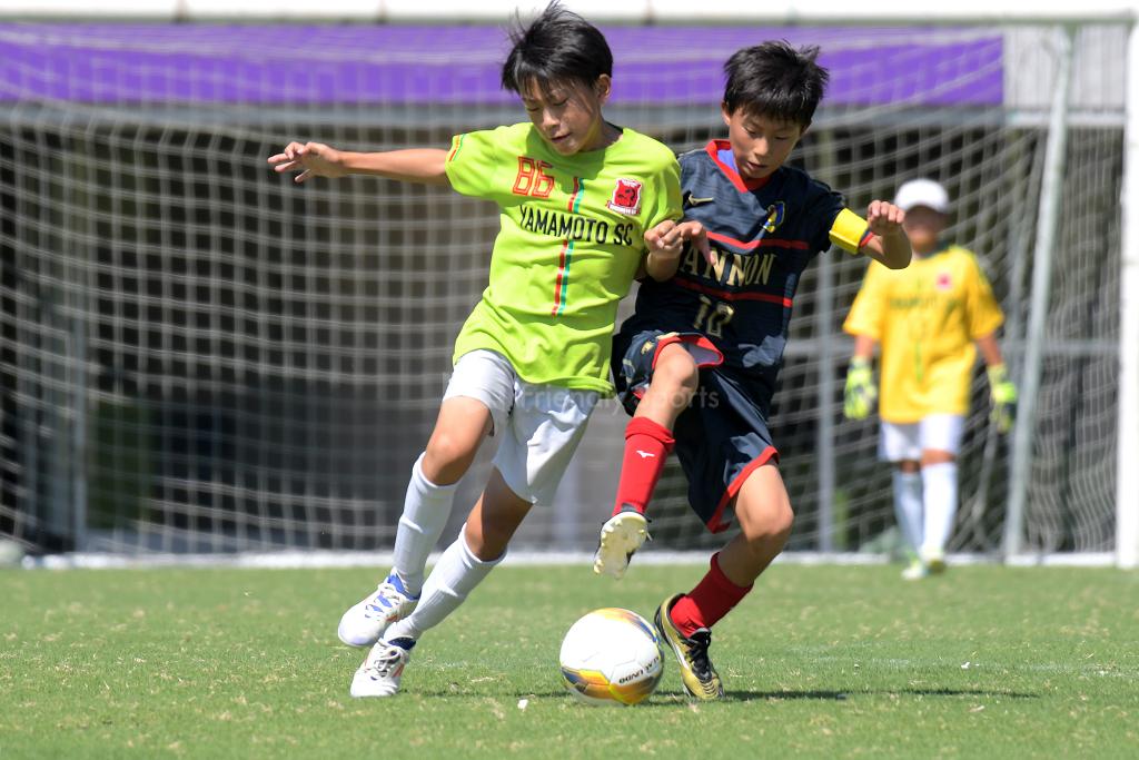 五日市観音 vs 山本 広島市スポーツ少年団サッカー大会