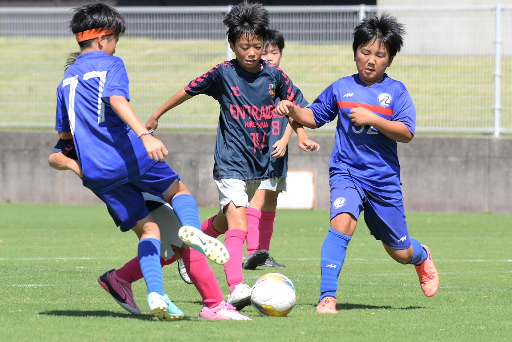 青崎 vs FCアントレッド 広島市スポーツ少年団サッカー大会