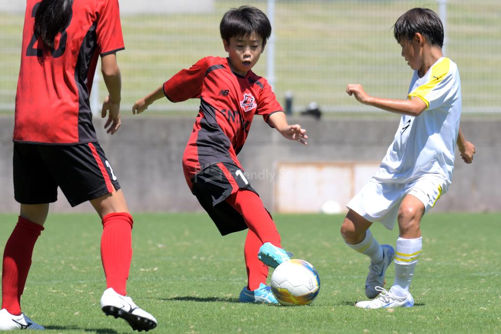 大会初日が終了する【広島市スポ少サッカー大会】